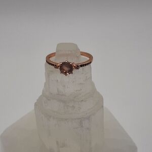 R1032 Pink Ring Plated - Fragrant Jewels